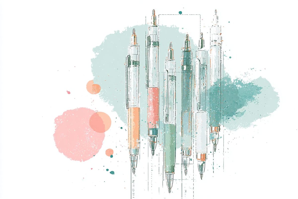 互換ボールペン・替芯完全ガイド：D1規格（4C規格）のオススメボールペン＆リフィル一覧