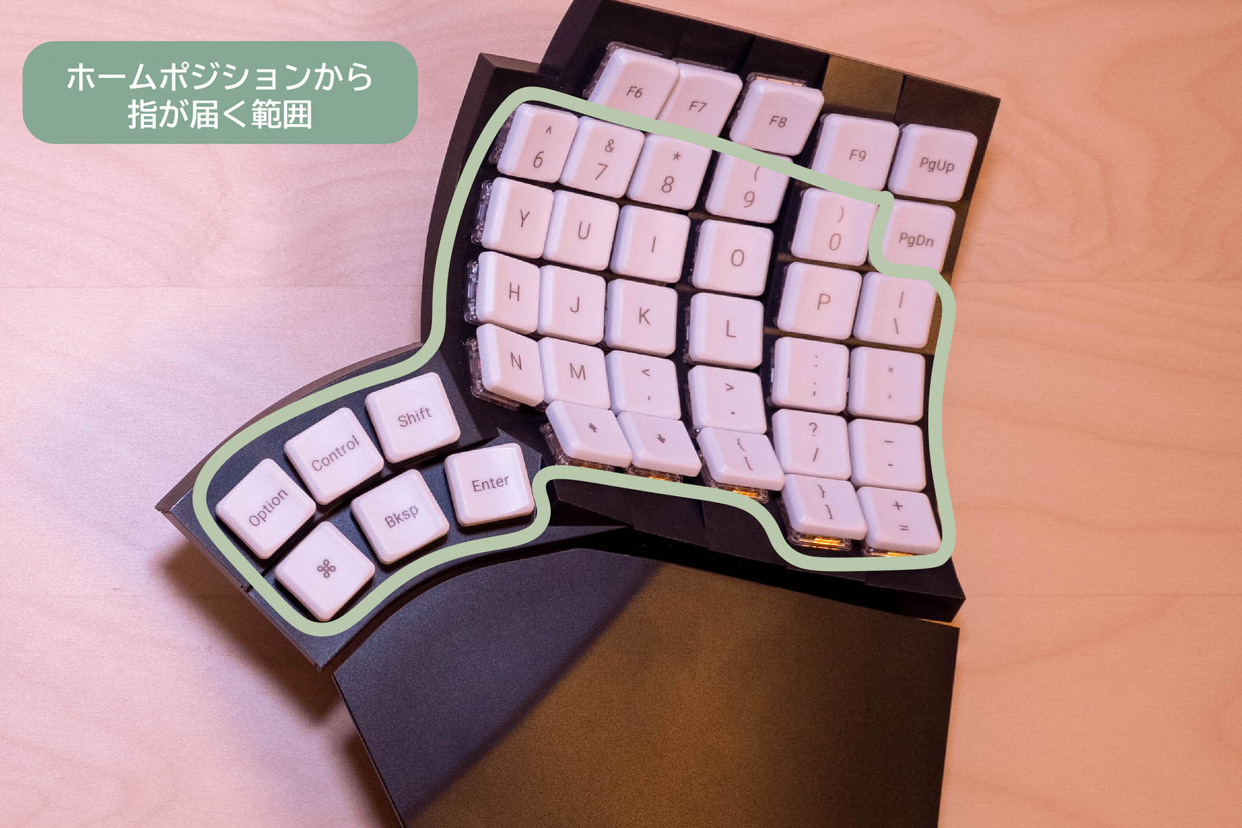 Glove80 徹底レビュー：一度使うと戻れない左右分割・お椀型エルゴ